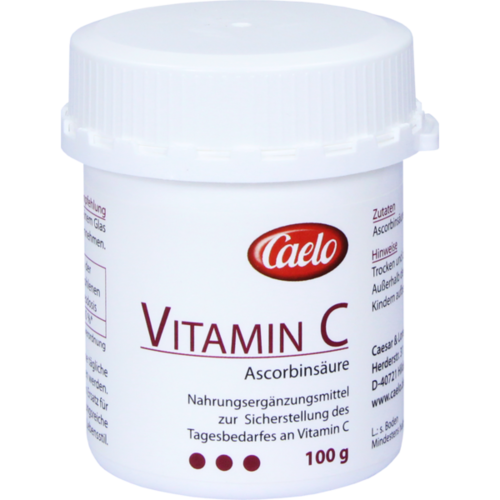 VITAMIN C ASCORBINSÄURE Caelo HV-Packung