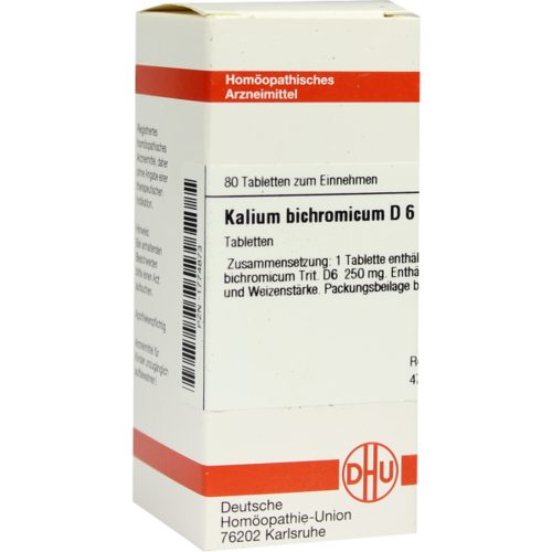 KALIUM BICHROMICUM D 6 Tabletten