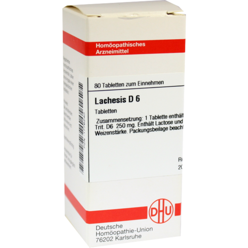 LACHESIS D 6 Tabletten