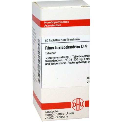 RHUS TOXICODENDRON D 4 Tabletten