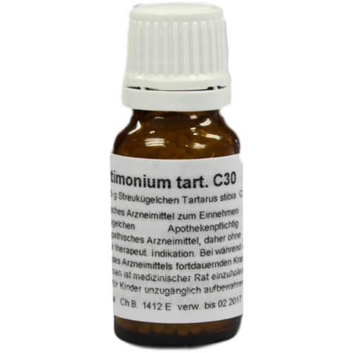 ANTIMONIUM TARTARICUM C 30 Globuli 15 g arzneiprivat