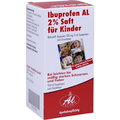 IBUPROFEN AL 2% Saft für Kinder 100 ml - arzneiprivat