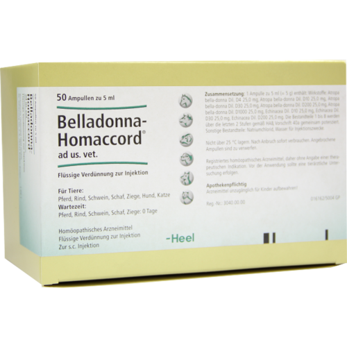 BELLADONNA HOMACCORD ad us.vet.Ampullen