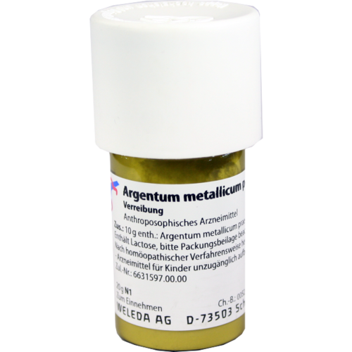 ARGENTUM METALLICUM praeparatum D 30 Trituration