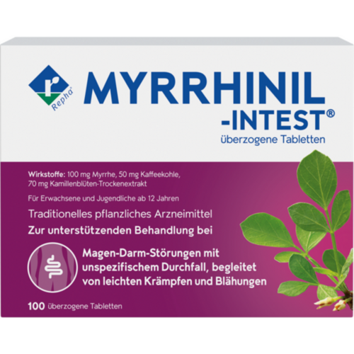 MYRRHINIL INTEST überzogene Tabletten