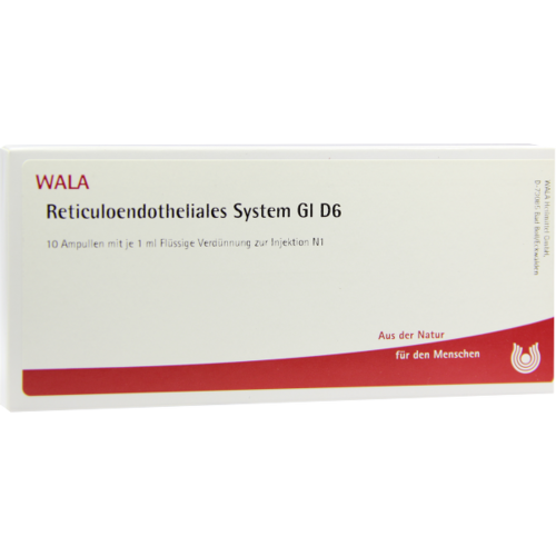 RETICULOENDOTHELIALES System GL D 6 Ampullen