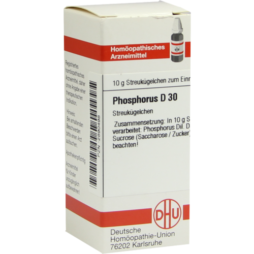 PHOSPHORUS D 30 Globuli