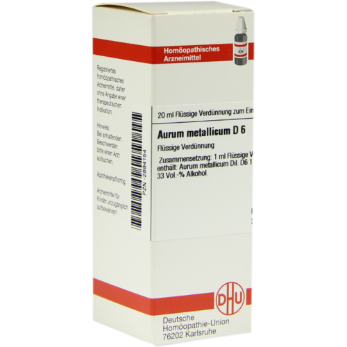 AURUM METALLICUM D 6 Dilution