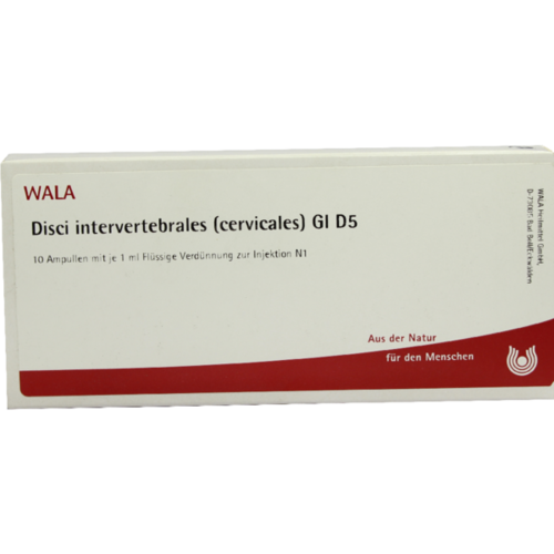 DISCI intervertebrales cervicales GL D 5 Ampullen