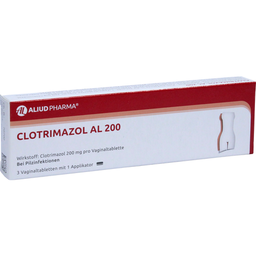 CLOTRIMAZOL AL 200 Vaginaltabletten