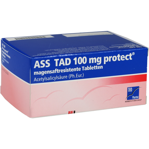 ASS TAD 100 mg protect magensaftres.Filmtabletten