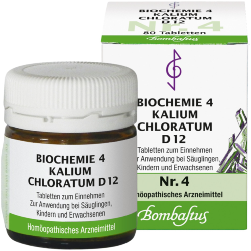 BIOCHEMIE 4 Kalium chloratum D 12 Tabletten