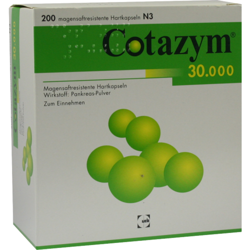 COTAZYM 30.000 Pellets magensaftresistente Kapseln