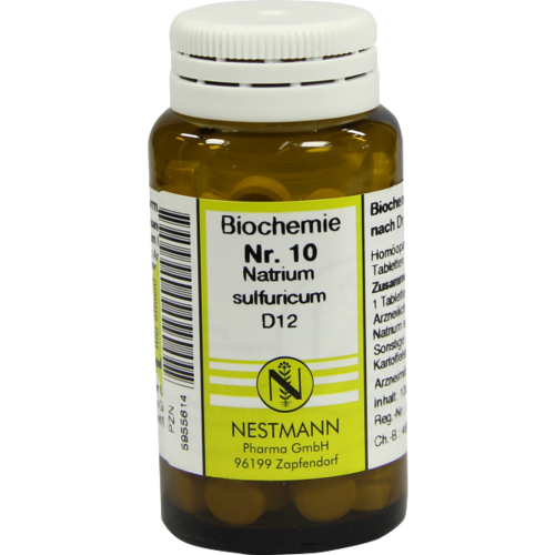 BIOCHEMIE 10 Natrium sulfuricum D 12 Tabletten