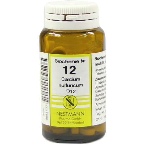 BIOCHEMIE 12 Calcium sulfuricum D 12 Tabletten