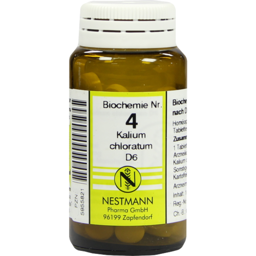 BIOCHEMIE 4 Kalium chloratum D 6 Tabletten