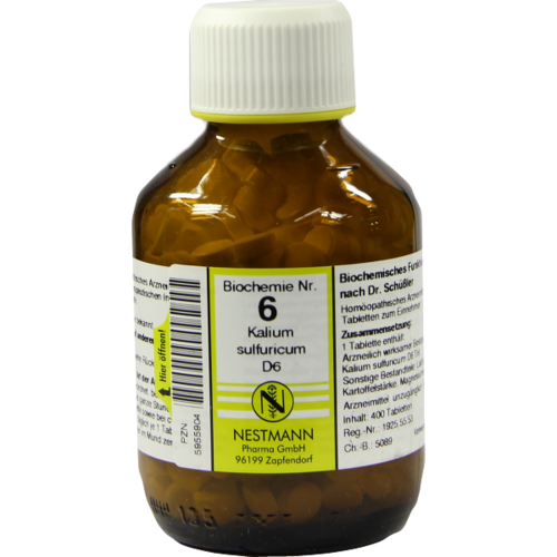 BIOCHEMIE 6 Kalium sulfuricum D 6 Tabletten