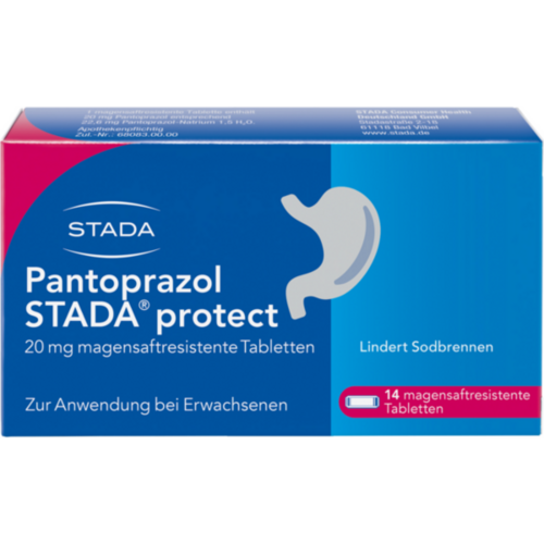 PANTOPRAZOL STADA protect 20 mg comprimate rezistente la magneziu