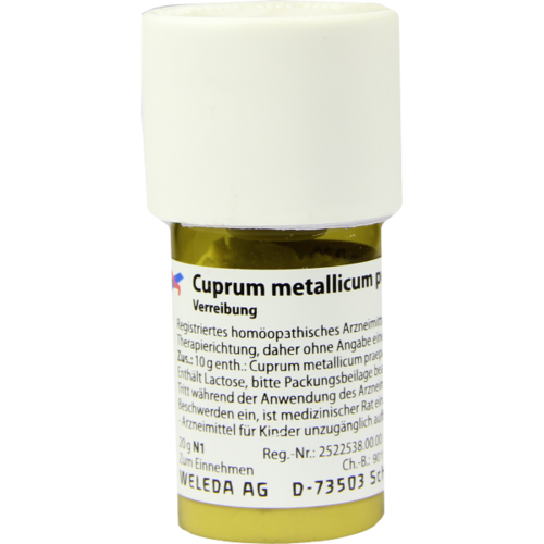 CUPRUM METALLICUM praep.D 30 Trituration