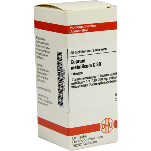 CUPRUM METALLICUM C 30 Tabletten