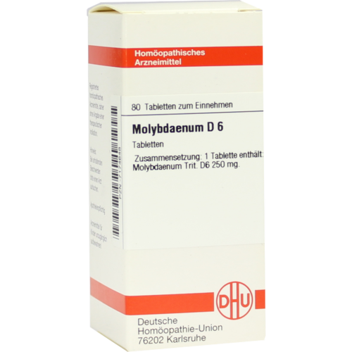 MOLYBDAENUM D 6 Tabletten