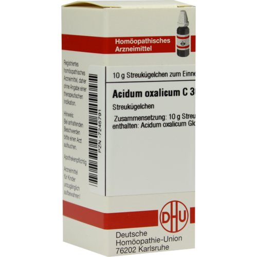 ACIDUM OXALICUM C 30 Globuli