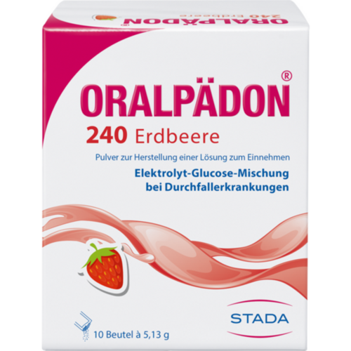 ORALPÄDON 240 Erdbeere Btl. Pulver