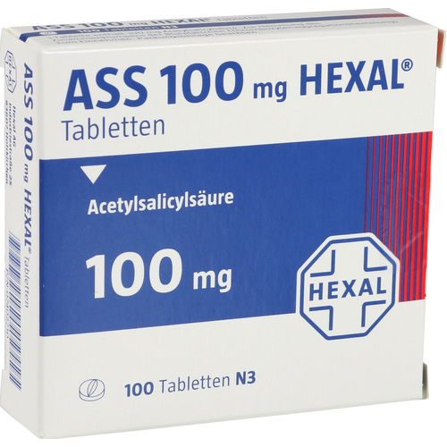 ASS 100 mg HEXAL Tabletten