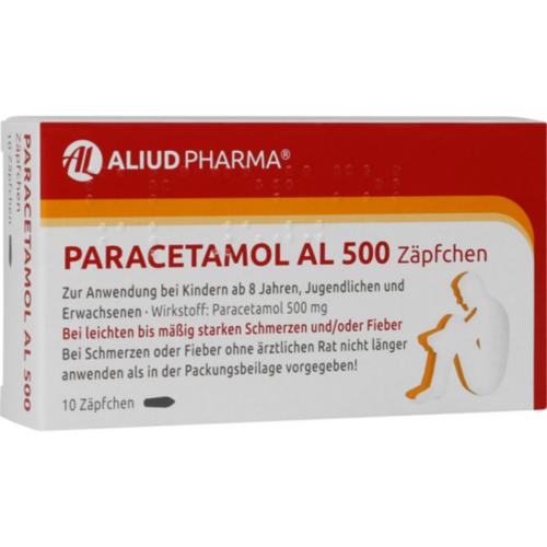 PARACETAMOL AL 500 Suppositorien