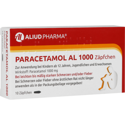 PARACETAMOL AL 1.000 Suppositorien