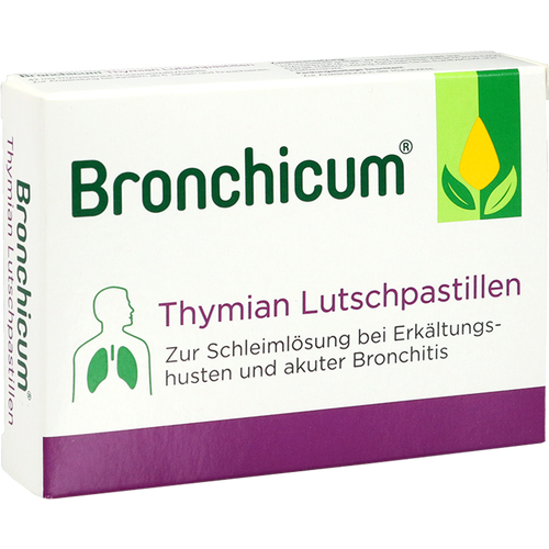 BRONCHICUM Pastylki tymiankowe