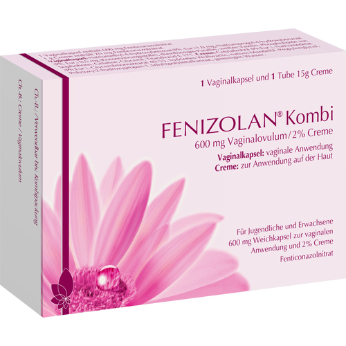 FENIZOLAN Kombi 600 mg Vaginalovulum+2% Creme