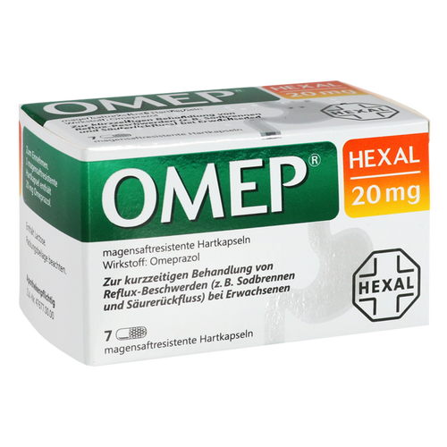 OMEP HEXAL 20 mg magensaftresistente Hartkapseln