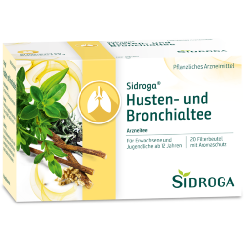 SIDROGA Husten- und Bronchialtee Filterbeutel