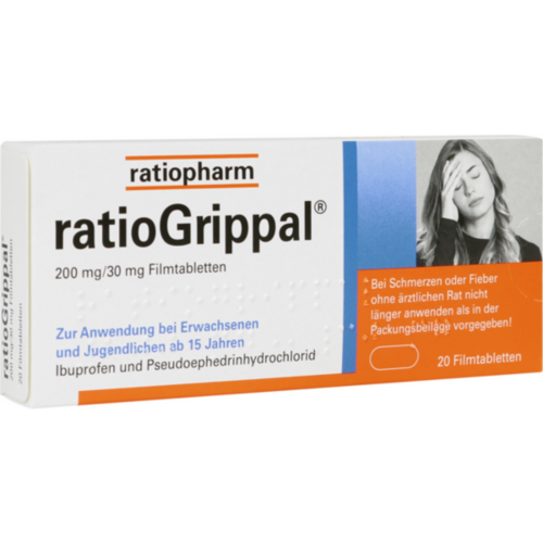 RATIOGRIPPAL 200 mg/30 mg Filmtabletten