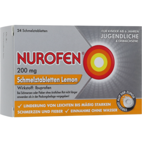 NUROFEN 200 mg Schmelztabletten Lemon