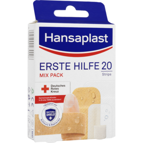 HANSAPLAST Erste Hilfe Pflaster Mix