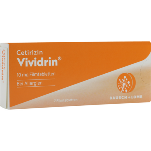 CETIRIZIN Vividrin 10 mg Filmtabletten
