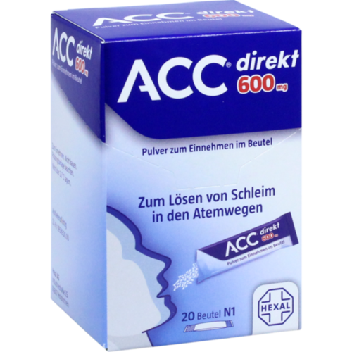 ACC direkt 600 mg Pulver zum Einnehmen im Beutel