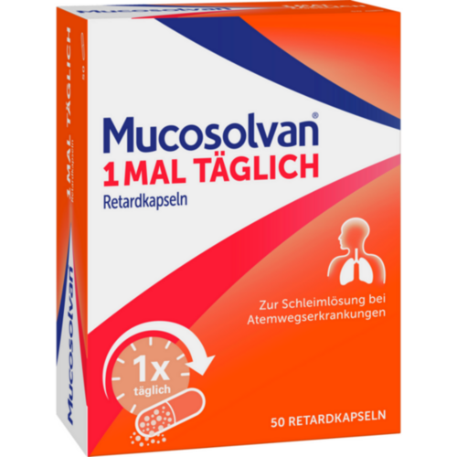 MUCOSOLVAN 1mal täglich Retardkapseln