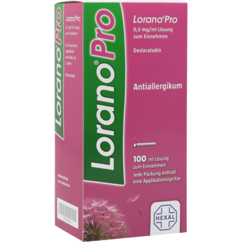 LORANOPRO 0,5 mg/ml Lösung zum Einnehmen
