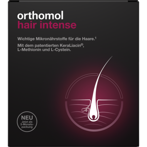 ORTHOMOL Hair intense kapsułek 90 dzienne porcje