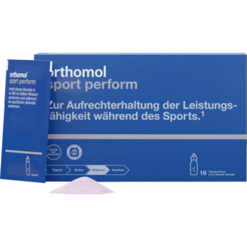 ORTHOMOL Sport perform Granules uit 16 dagelijkse porties