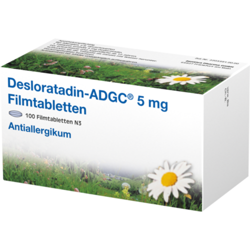 DESLORATADINĂ ADGC 5 mg comprimate filmate