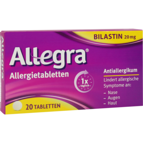 ALLEGRA Allergietabletten 20 mg Tabletten