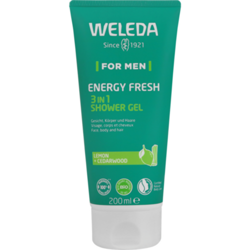 WELEDA for Men Energy Fresh 3in1 Shower Gel