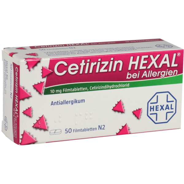 Cetirizin Hexal bei Allergien Filmtabletten