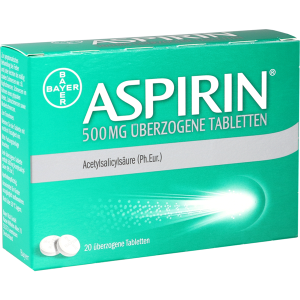 Aspirin 500mg Überzogene Tabletten