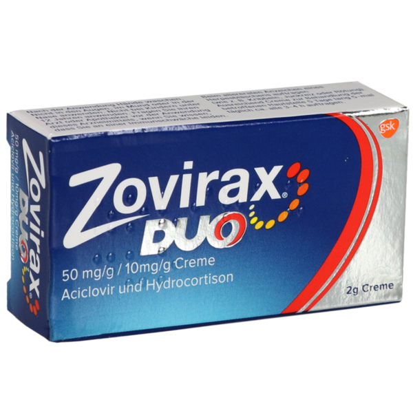 Zovirax Duo 50mg/g 10mg/g Creme