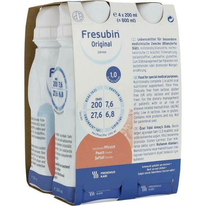 FRESUBIN ORIGINAL DRINK Pfirsich Trinkflasche